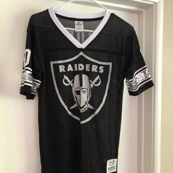 pink raiders jersey